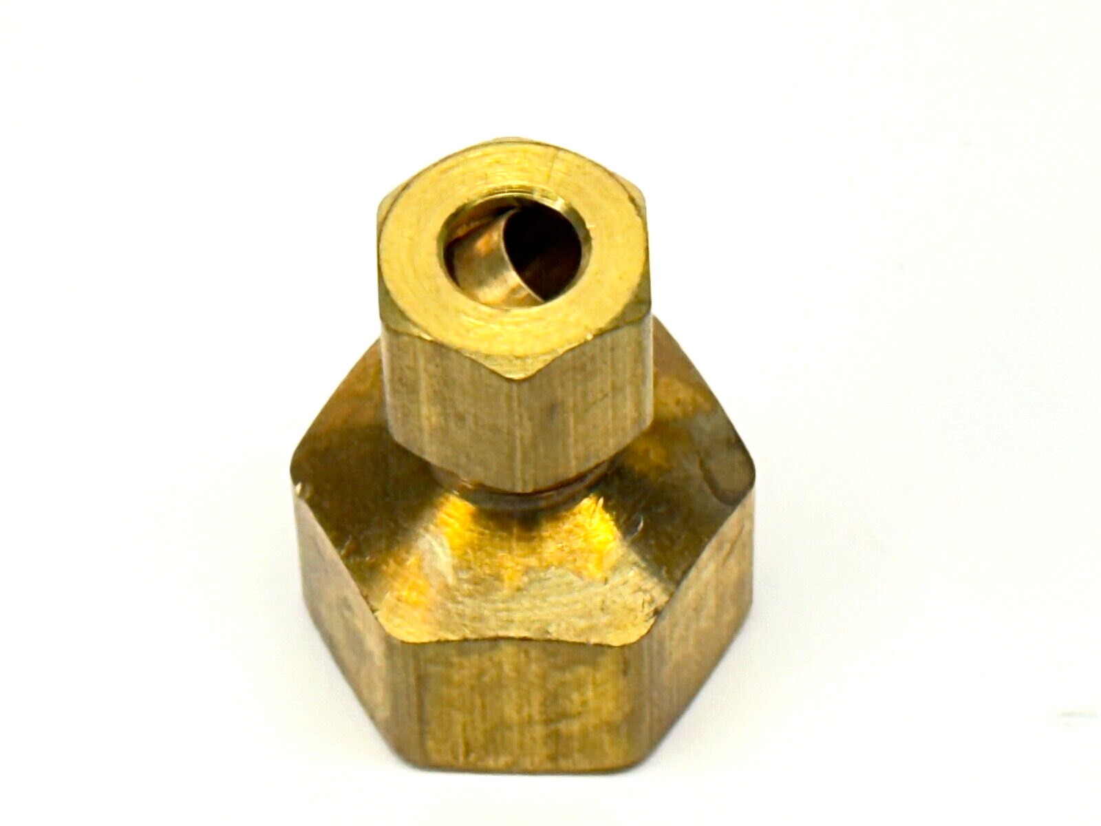 1/4" Compression Tube x 3/8" NPT Female Adaptor Brass - Maverick Industrial Sales