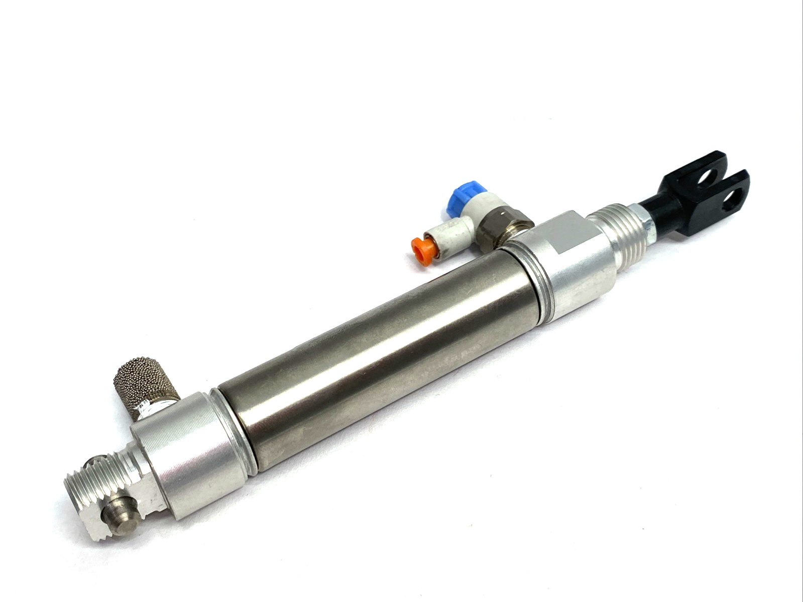 NCMC075-0150 | SMC Round Body Air Cylinder 0.75" Bore, 1.5" Stroke - Used - Maverick Industrial Sales
