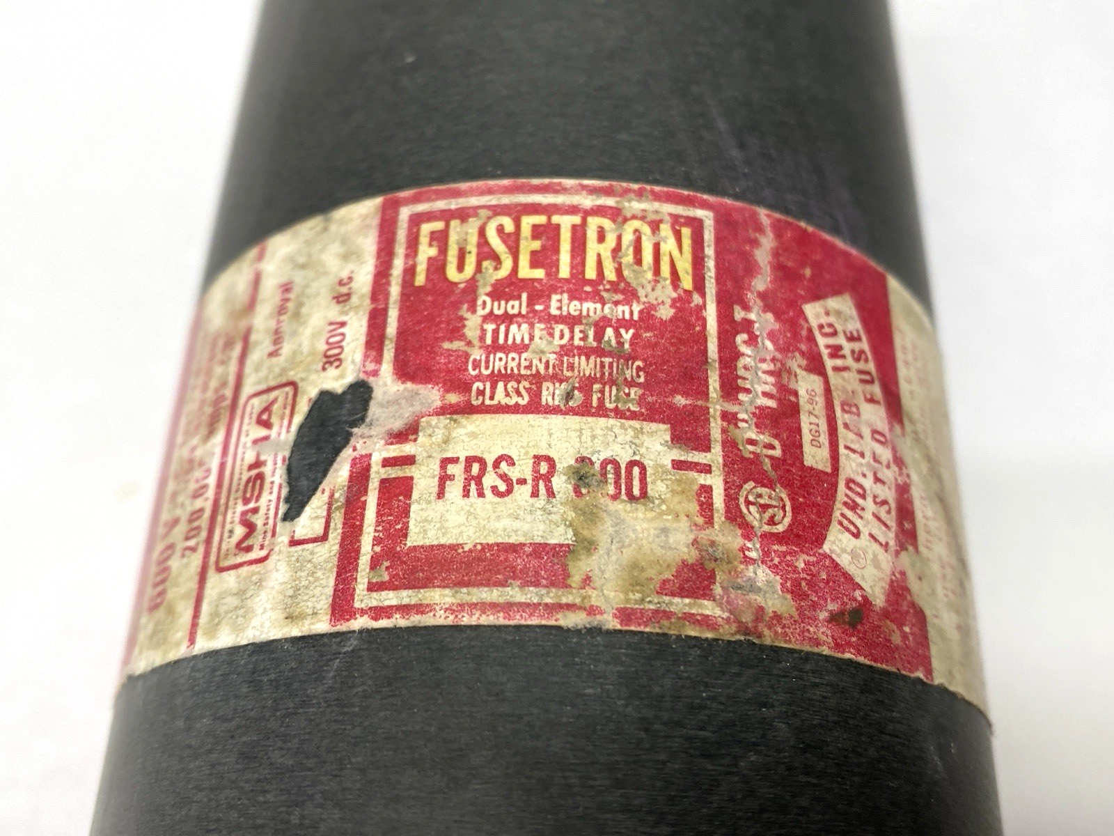 Bussmann FSR-R-600 Fusetron Dual Element Time-Delay Fuse Class RK5 600V 600A - Maverick Industrial Sales