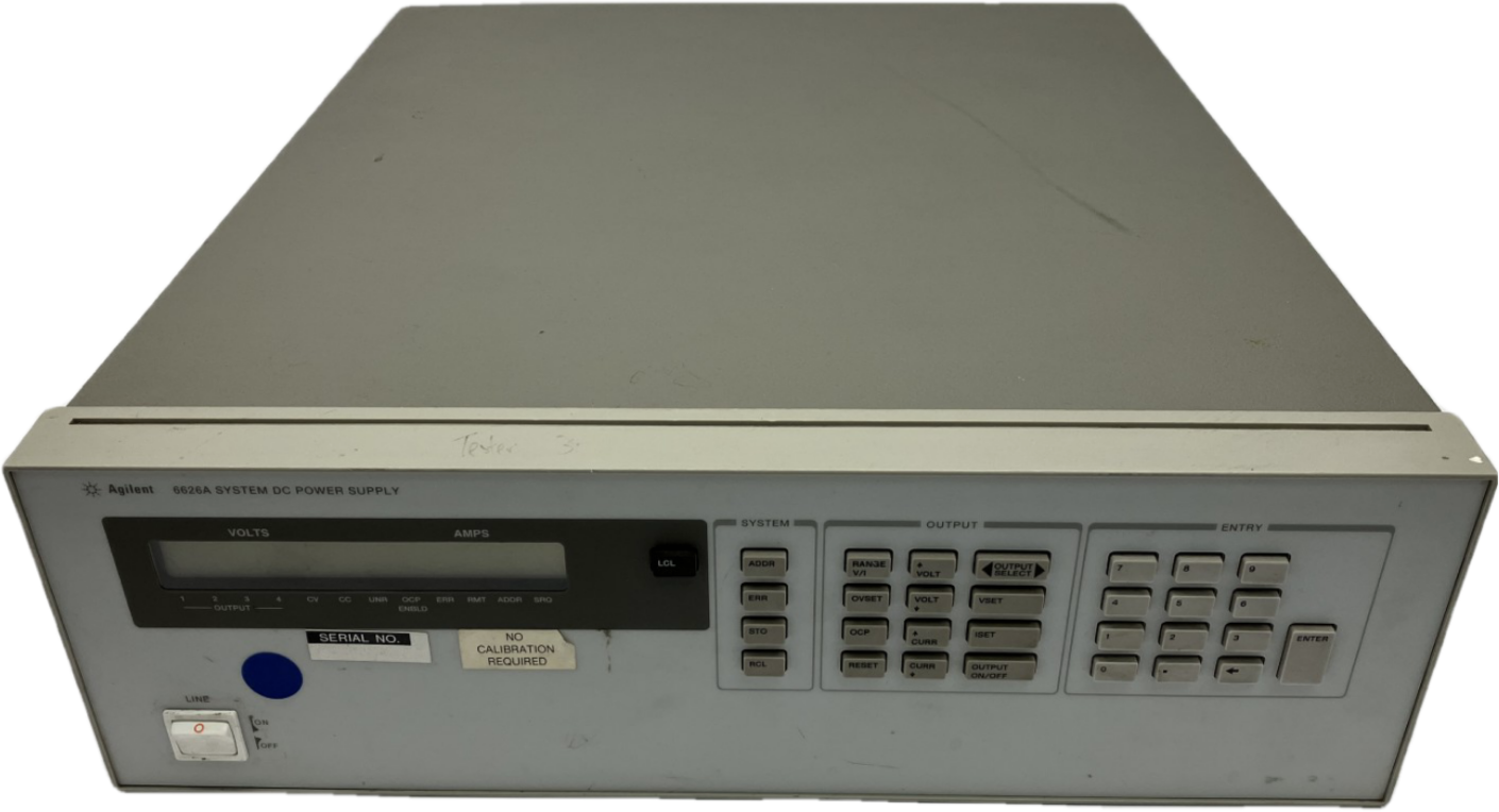 Agilent 6626A System DC Power Supply - Maverick Industrial Sales