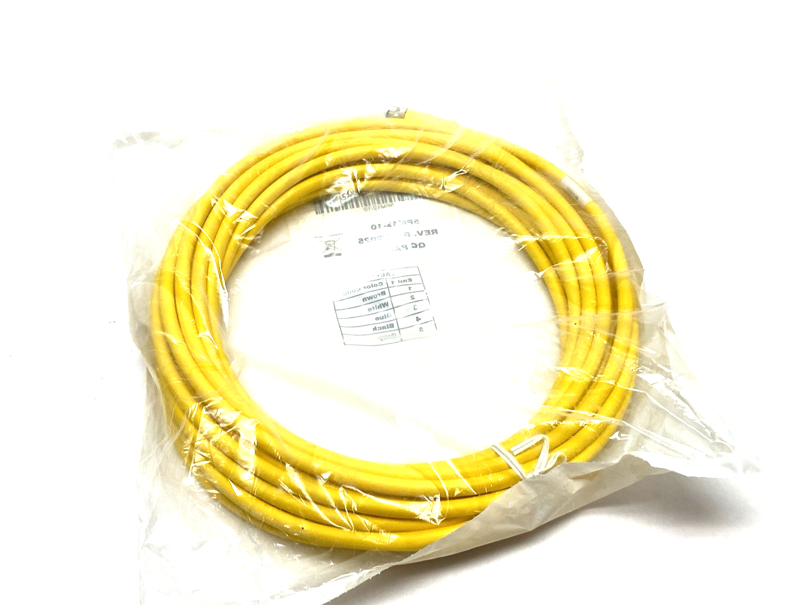 5PM12-10 | Smart Vision Lights Lighting Connection Cable M12 5-Pin to Open Leads - New - Maverick Industrial Sales