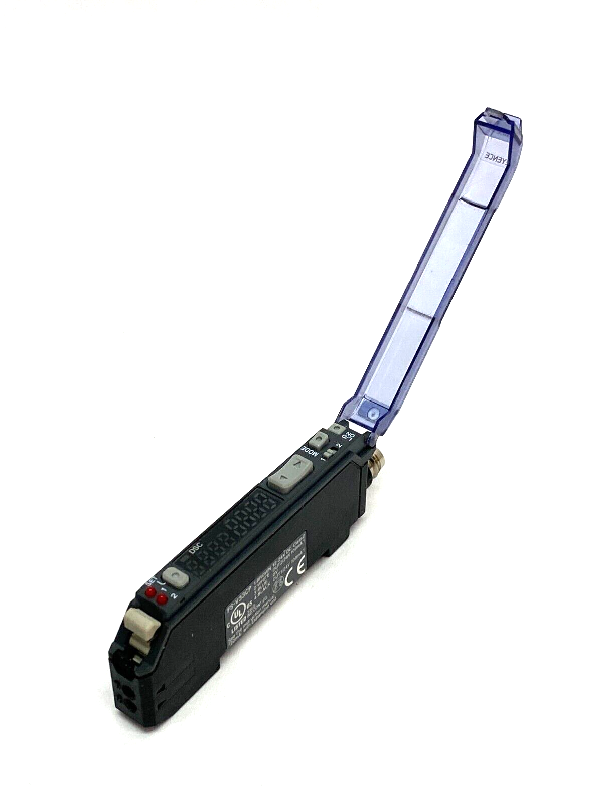 Keyence FS-V33CP Fiber Optic Sensor Amplifier Control Unit 12-24VDC - Maverick Industrial Sales