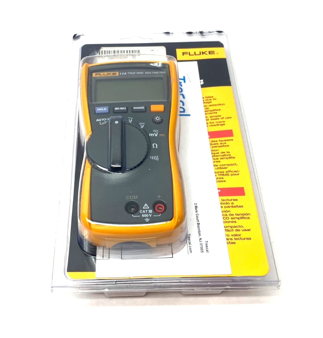 Fluke 114 True-rms Digital Multimeter Kit 2538783 - Maverick Industrial Sales