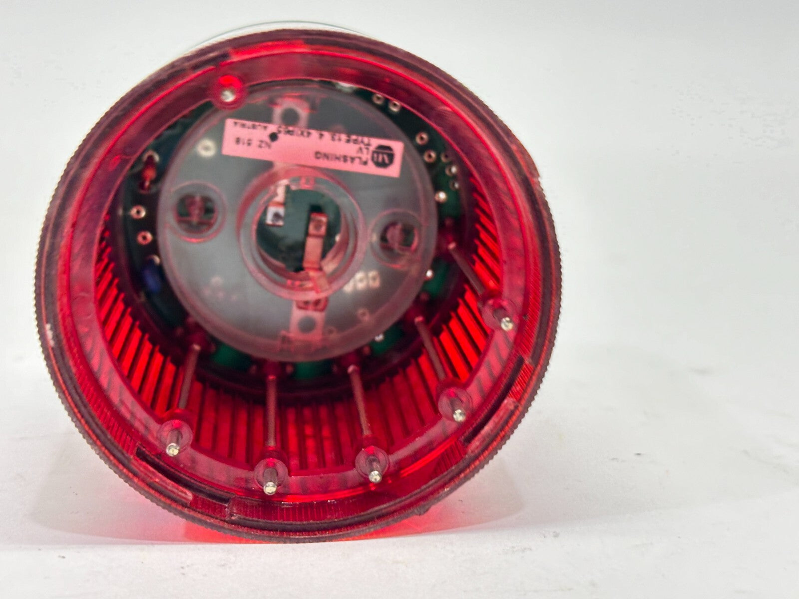 Allen Bradley 855T-B24FN4 Flashing Red Incandescent Stack Light 24V NO BULB - Maverick Industrial Sales