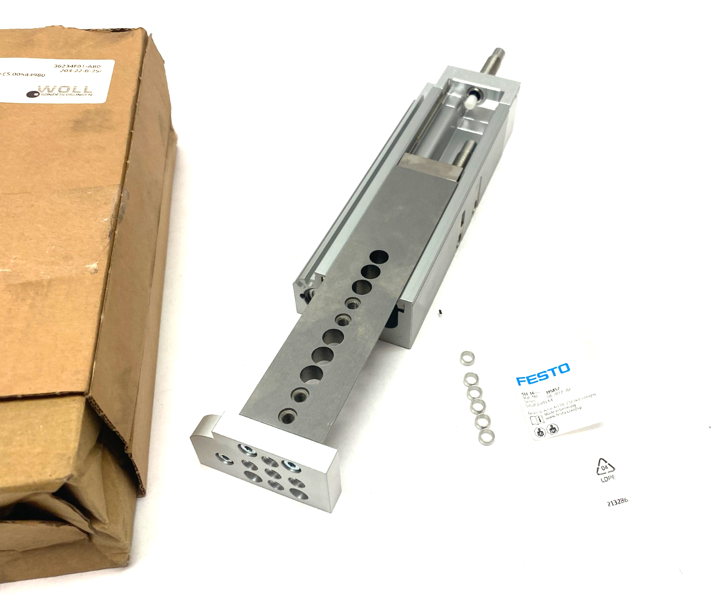 Festo DGSL-12-80-Y3A Mini Slide 80mm Stroke 543980 - Maverick Industrial Sales