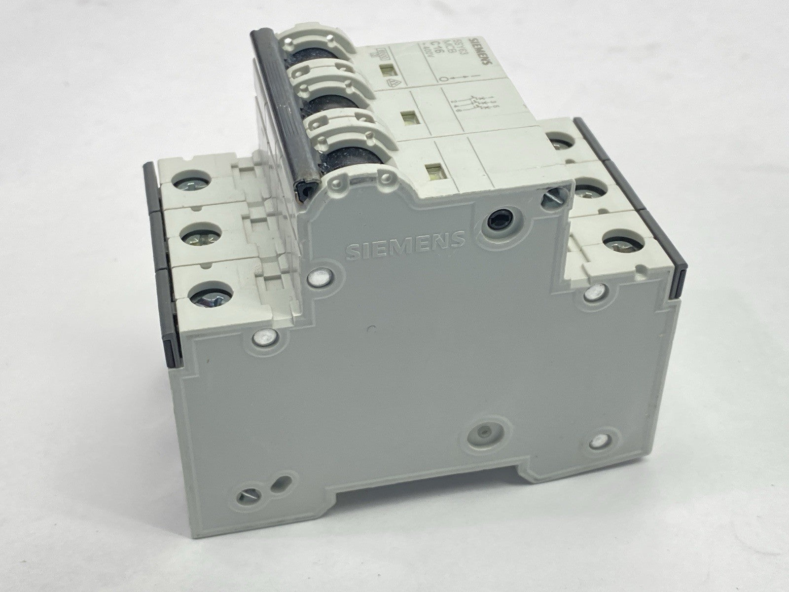 Siemens 5SY6316-7 MCB C16 Circuit Breaker 3-Pole 16A 400V - Maverick Industrial Sales