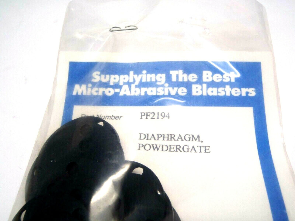 PF2194 | Comco Diaphragm Gasket for Powdergate Micro-Abrasive Blaster LOT OF 11 - New – Open box - Maverick Industrial Sales