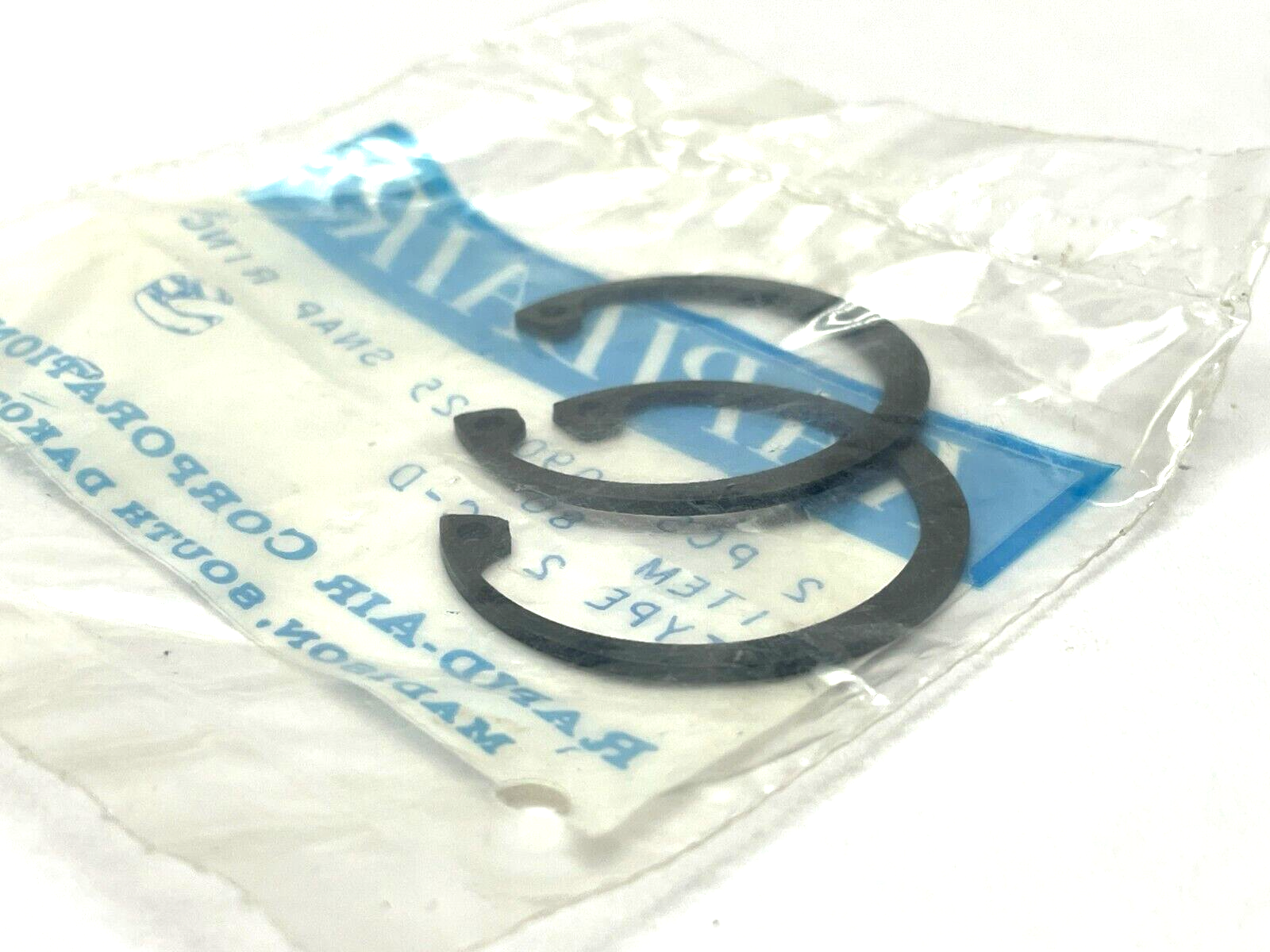 Rapid Air 60900125 Snap Rings LOT OF 2 PKGS - Maverick Industrial Sales