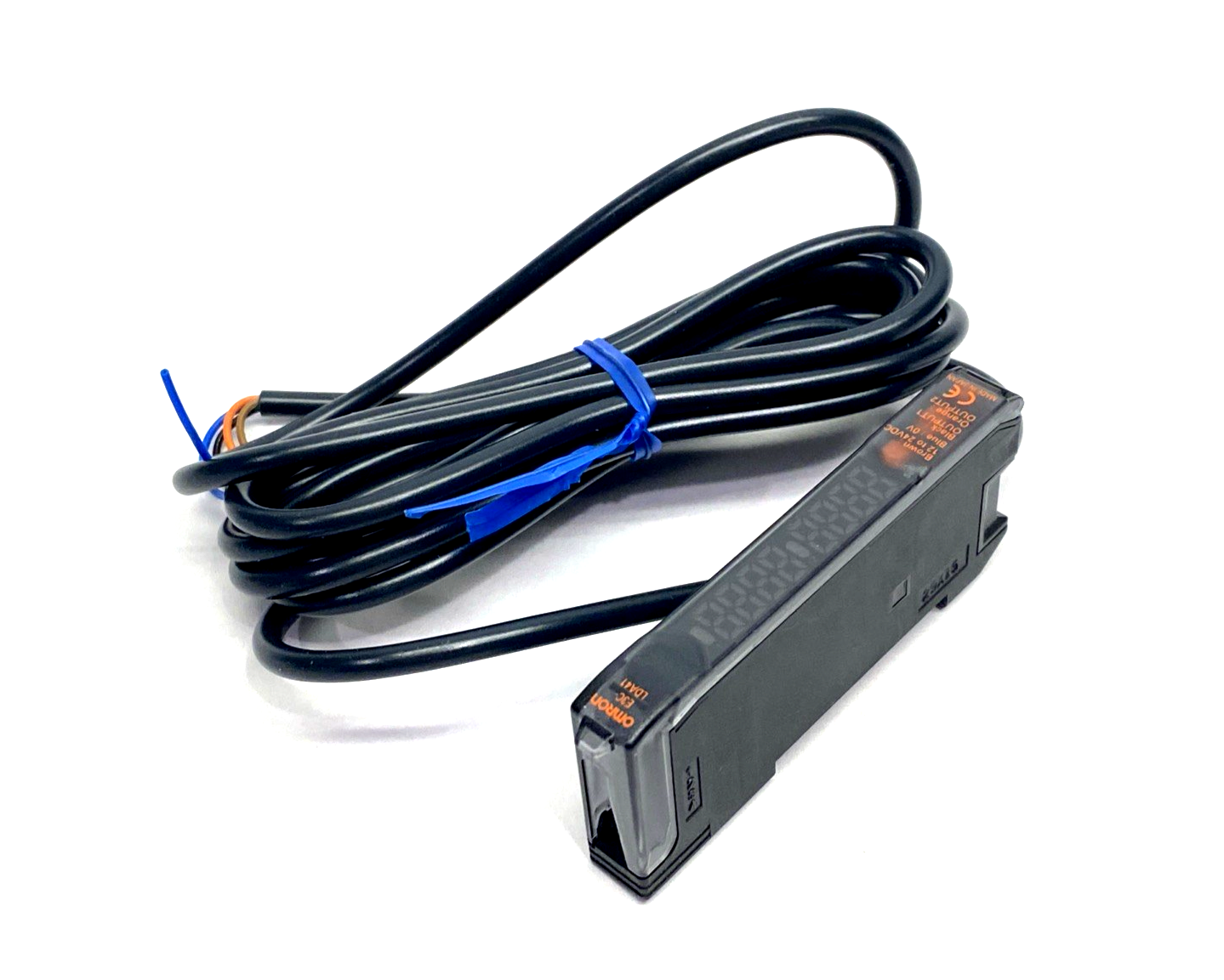 Omron E3C-LDA41 Photoelectric Sensor Amplifier 2m Cable - Maverick Industrial Sales