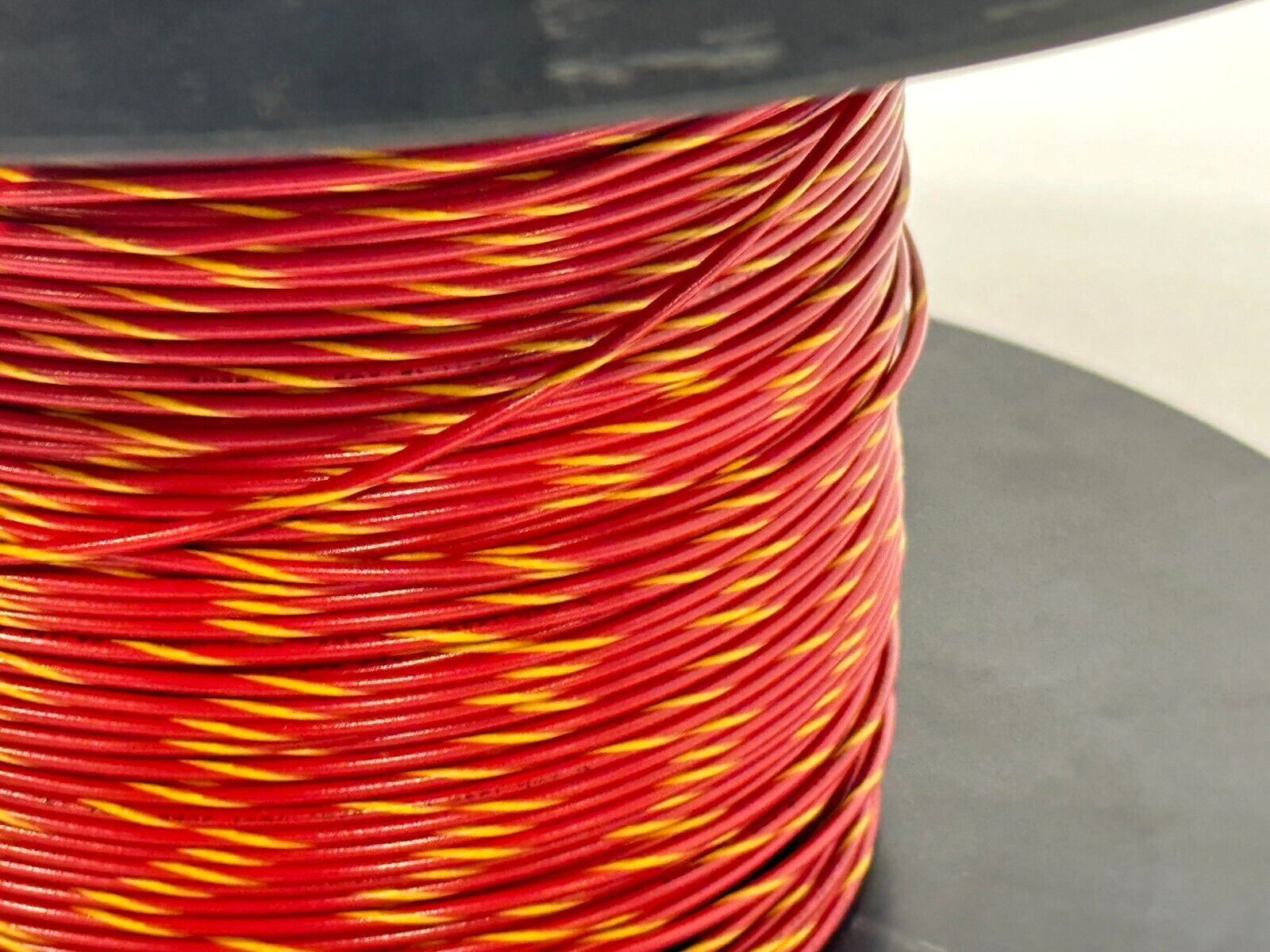 Judd Wire 454-0206-000 18AWG 16/30 .017 XLPVC H09216 3000ft Spool 230ft LEFT - Maverick Industrial Sales