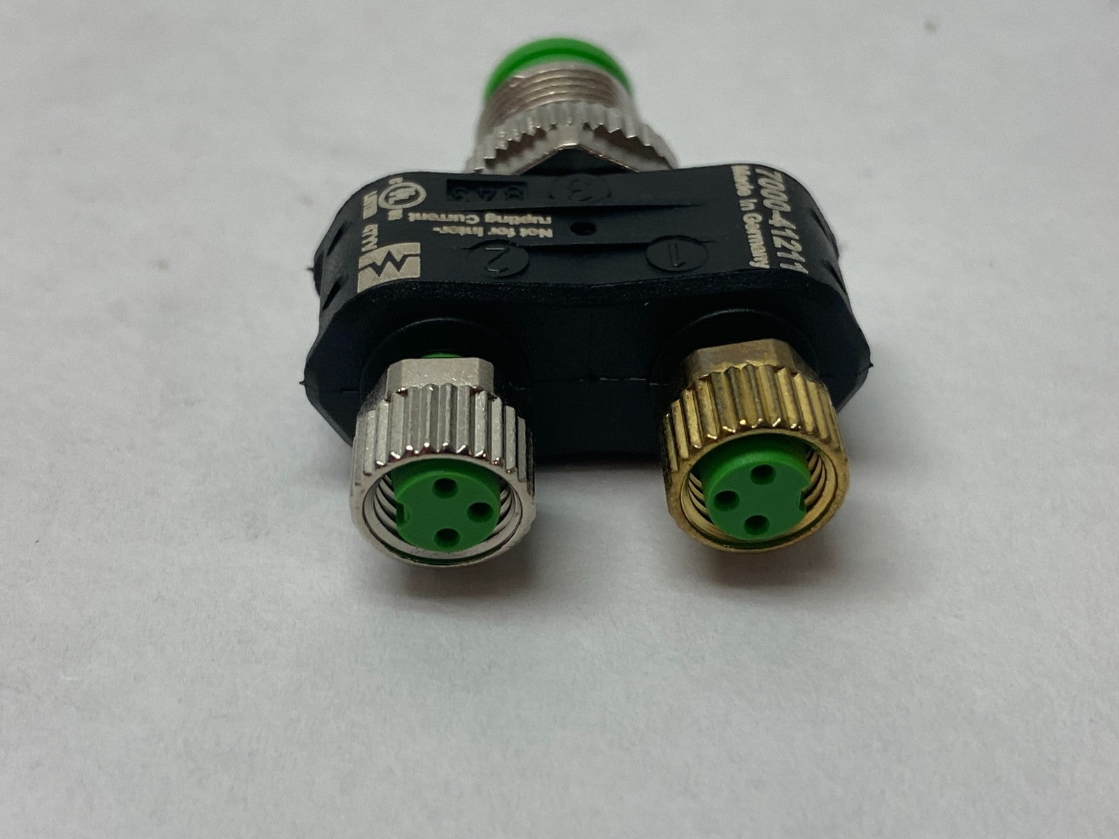 Murrelektronik 7000-41211-0000000 SlimLine T-Coupler M12 Male / 2x M8 3-Pol Fem - Maverick Industrial Sales