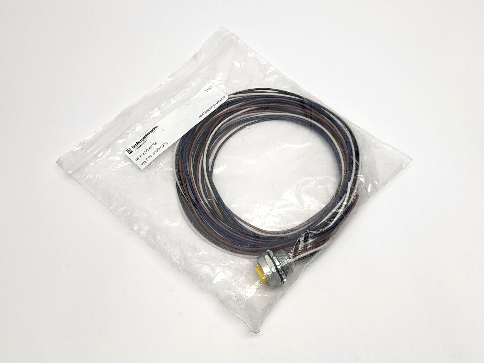 Lumberg Automation RKF 40-693/3M Female Receptacle 7/8" 500002270 - Maverick Industrial Sales