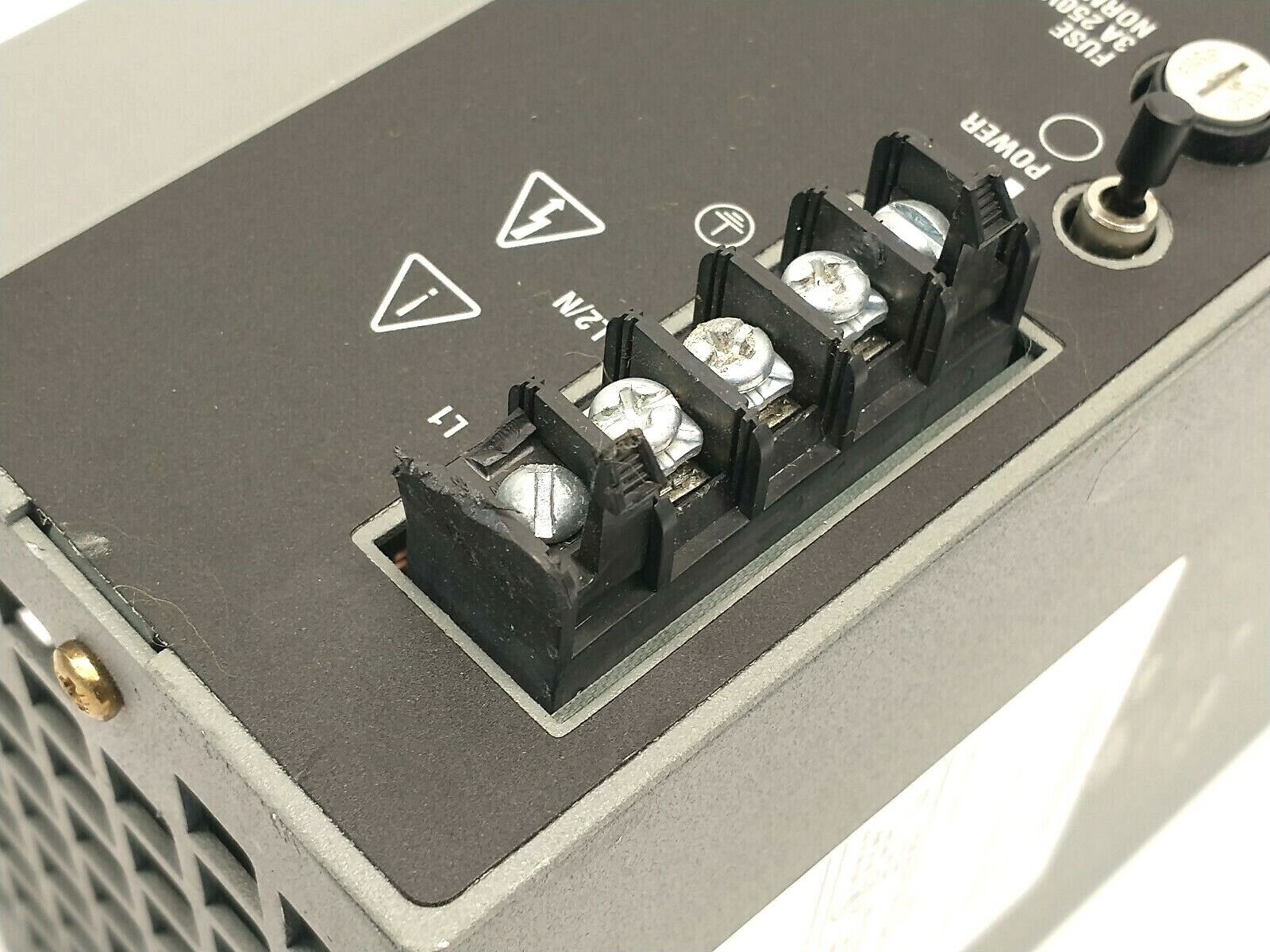 Allen Bradley 1771-P7 Ser D Rev F01 AC Power Supply 120/220VAC In 5VDC 16A Out - Maverick Industrial Sales