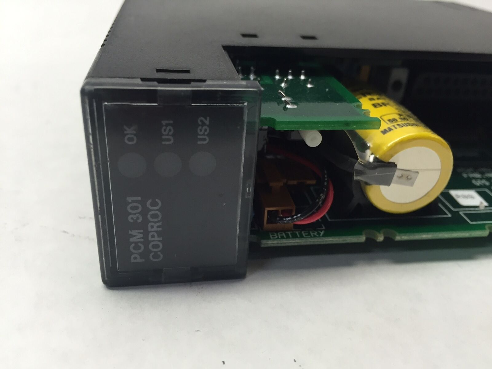 GE Fanuc IC693PCM301M Programmable Coprocessor Module MISSING COVER - Maverick Industrial Sales