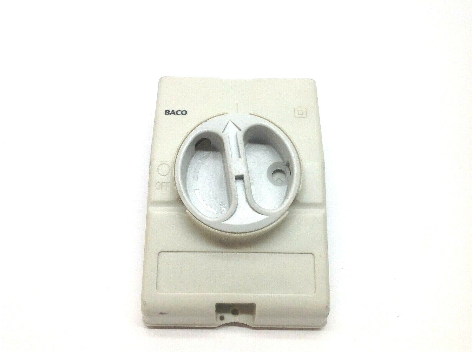 Baco Grey Padlockable Enclosure Front Switch Plate Cover For 0174399 - Maverick Industrial Sales