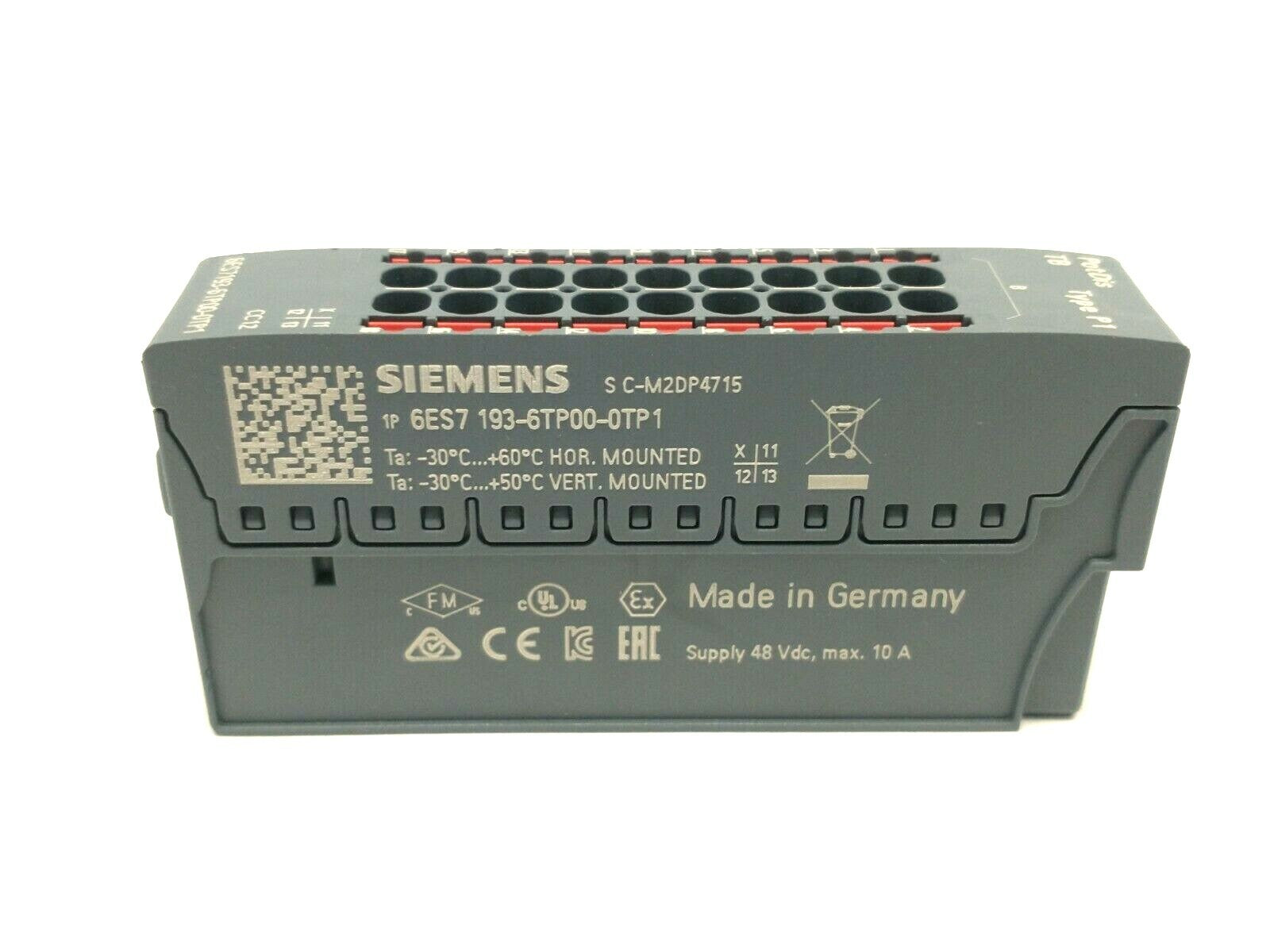 6ES7 193-6TP00-0TP1 | Siemens SIMATIC ET 200SP Potential Distributor Module - New Other - Maverick Industrial Sales