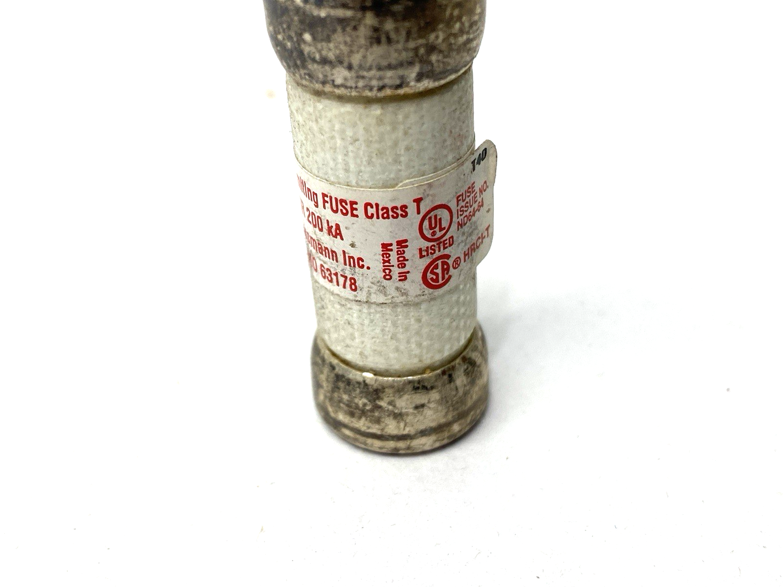 Cooper Bussmann JJS-6 T-Tron Fast-Acting Fuse Class T 600VAC 6A LOT OF 8 - Maverick Industrial Sales
