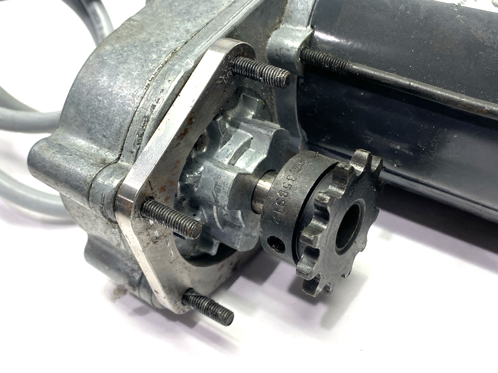 VonWeise 14950148 GearMotor 115V AC 1/10HP 1.5A 19:1 Ratio VWG-4 CUT CONNECTOR - Maverick Industrial Sales
