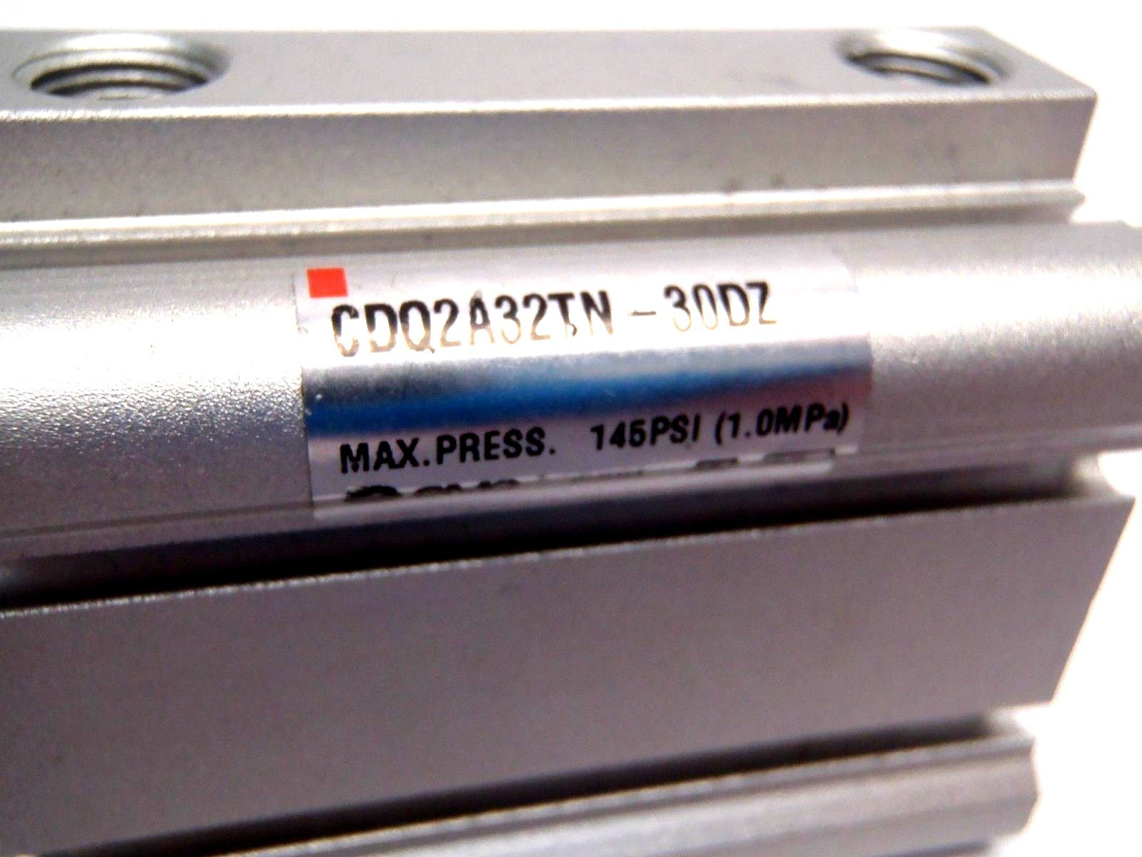 SMC CDQ2A32TN-30DZ Compact Pneumatic Cylinder 32mm Bore 30mm Stroke - Maverick Industrial Sales
