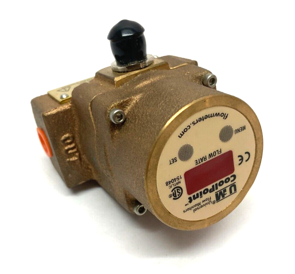 CP2-M1T1C1 | Universal Flow Monitors CoolPoint Digital Flow Rate Monitor 4-Pin - New – Open Box - Maverick Industrial Sales