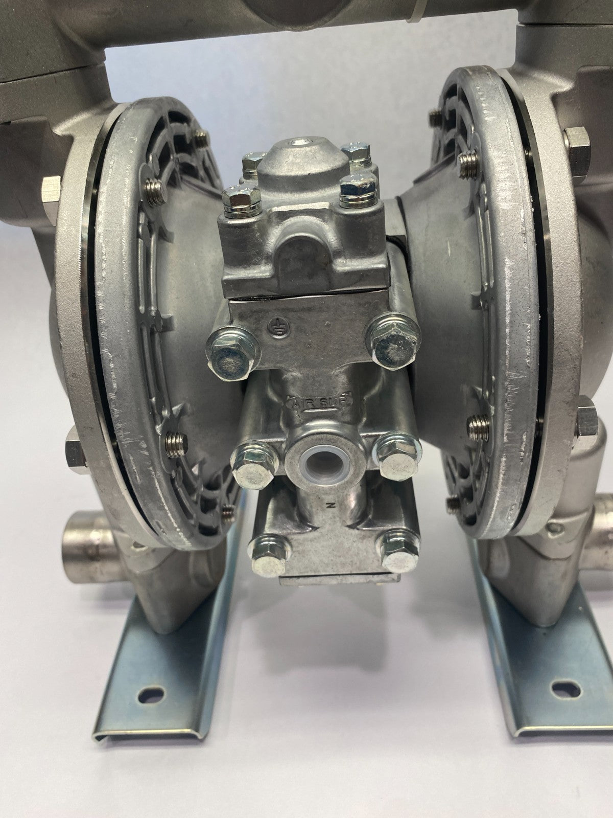 Yamada NDP-25BSS-I Stainless Steel Air Powered Double Diaphragm Pump 1" In/Out - Maverick Industrial Sales