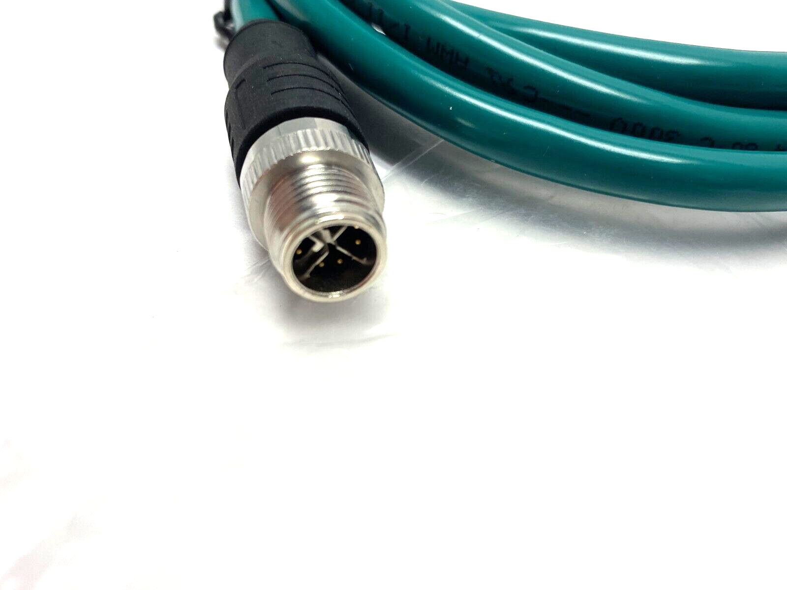 Cognex CCB-84901-2001-02 In-Sight Ethernet Cable RJ45 to M12 X-Coded 185-1304R - Maverick Industrial Sales