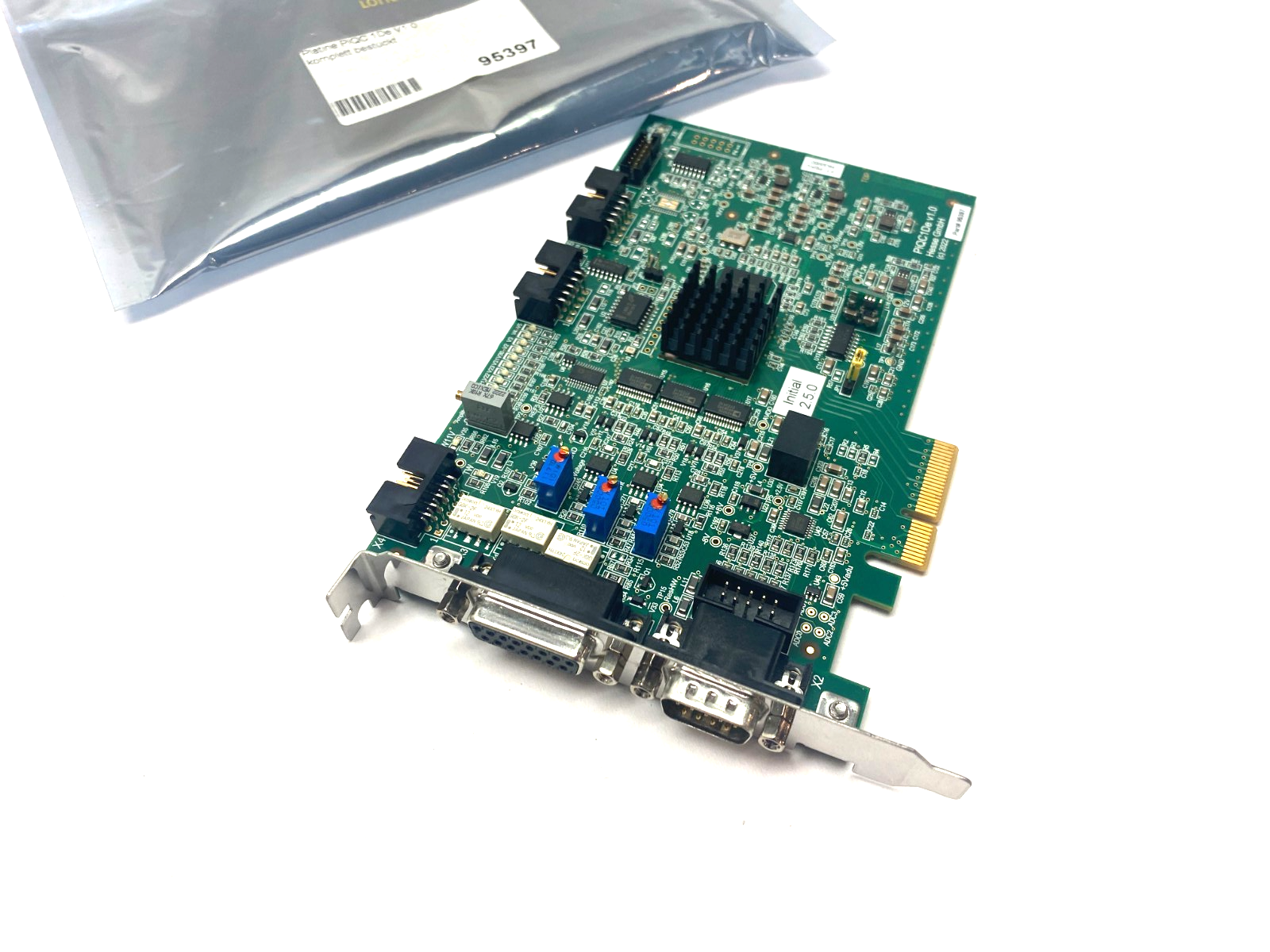 Hesse PiQC1De v1.0 Control Unit PCI Card 95397 - Maverick Industrial Sales
