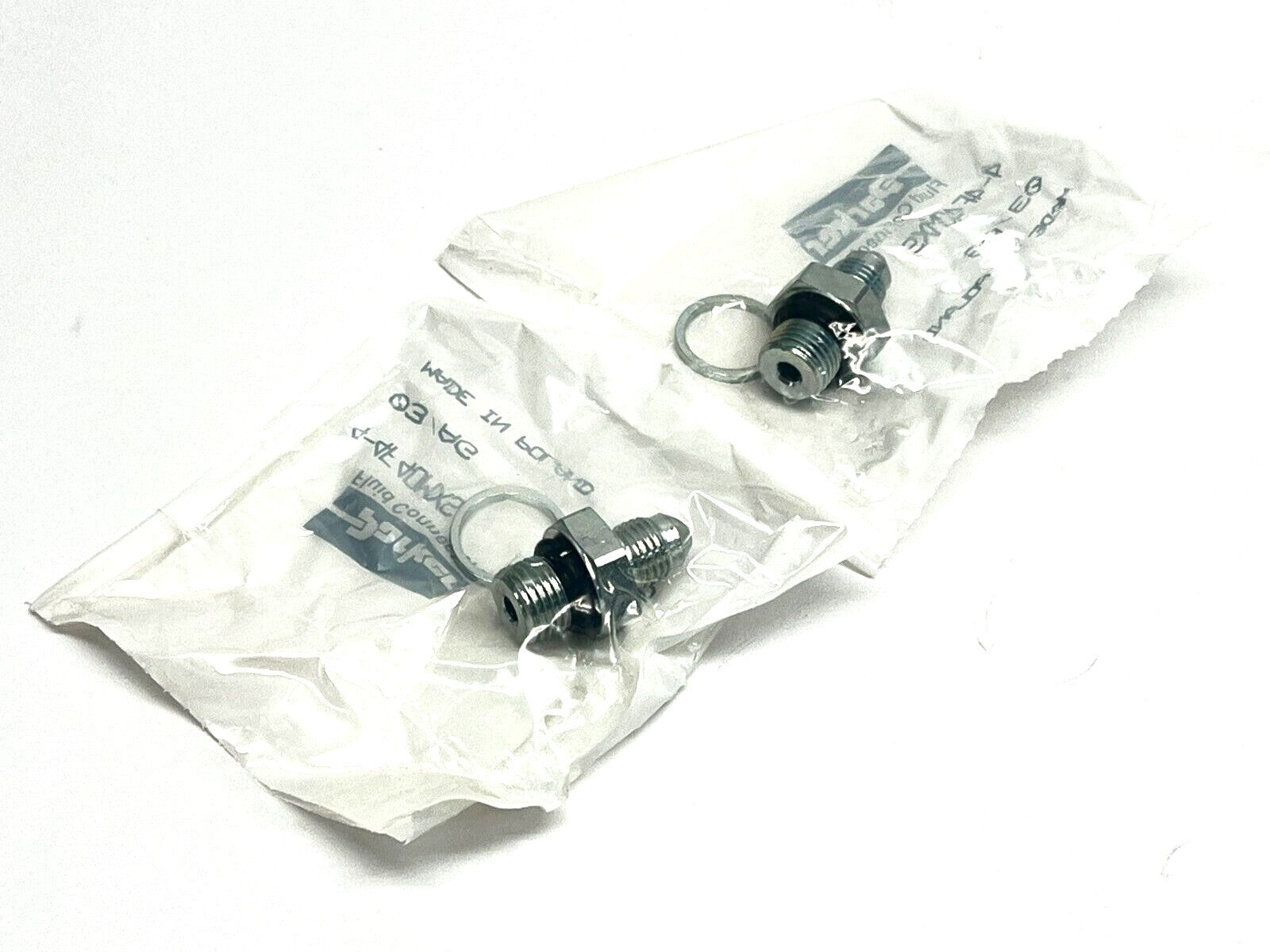 4-4F4OMXS | Parker Triple-Lok 37 Degree Flare JIC Tube Fitting LOT OF 2 - New - Maverick Industrial Sales