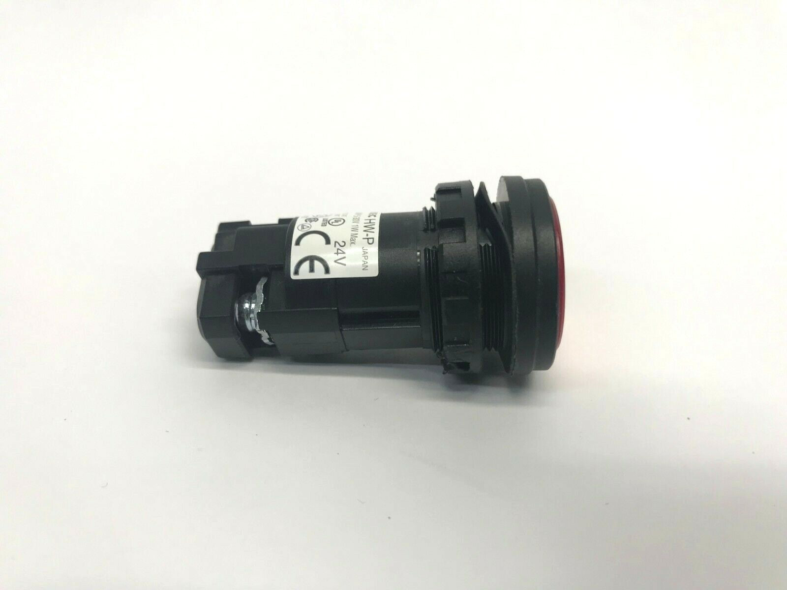 HW-P | IDEC Red Indicator Light 24V HWP Pilot Light Enclosure Box Panel - Used - Maverick Industrial Sales