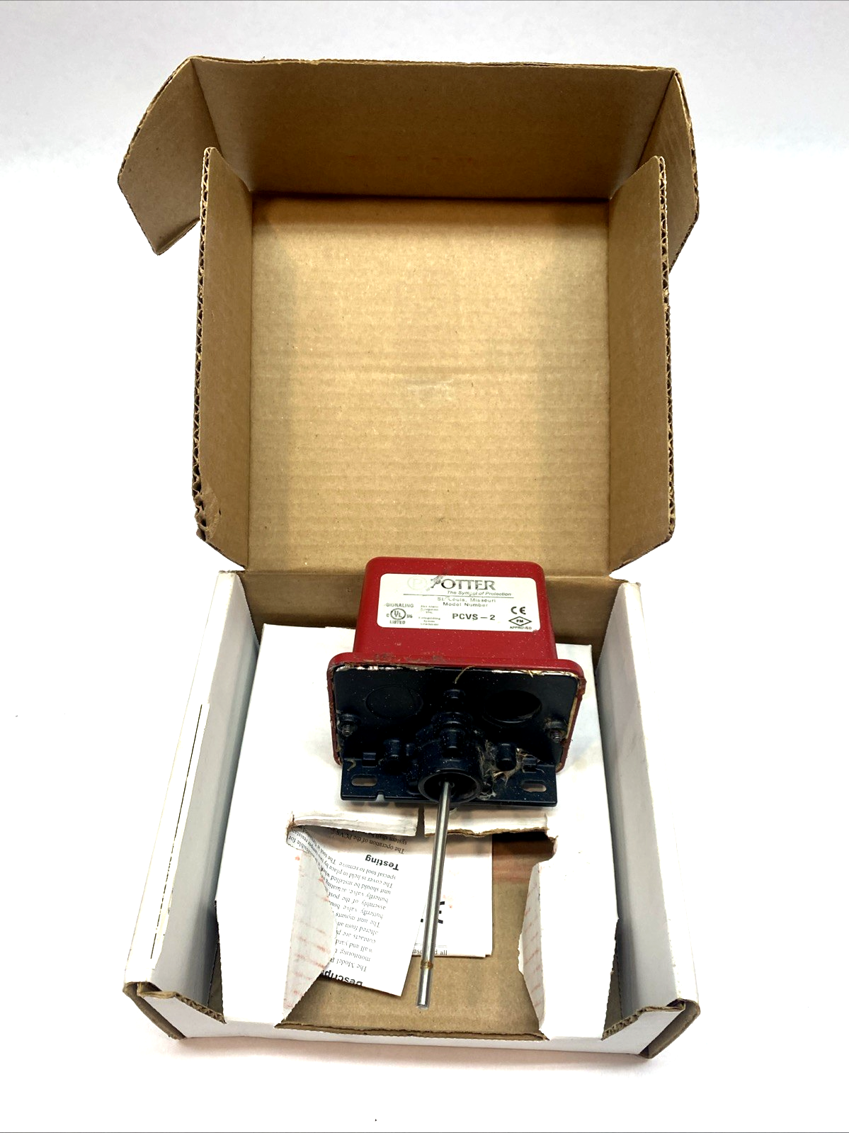 Potter PCVS‑2 Control Valve Supervisory Switch - Maverick Industrial Sales