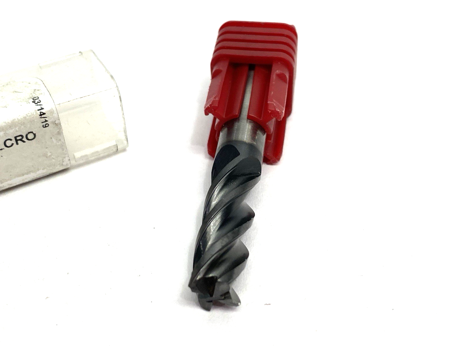 416-3080 | Shars Tool Square End Mill 3/8" 4-Flute VI EM 0.015 ALCRO - Used - Maverick Industrial Sales