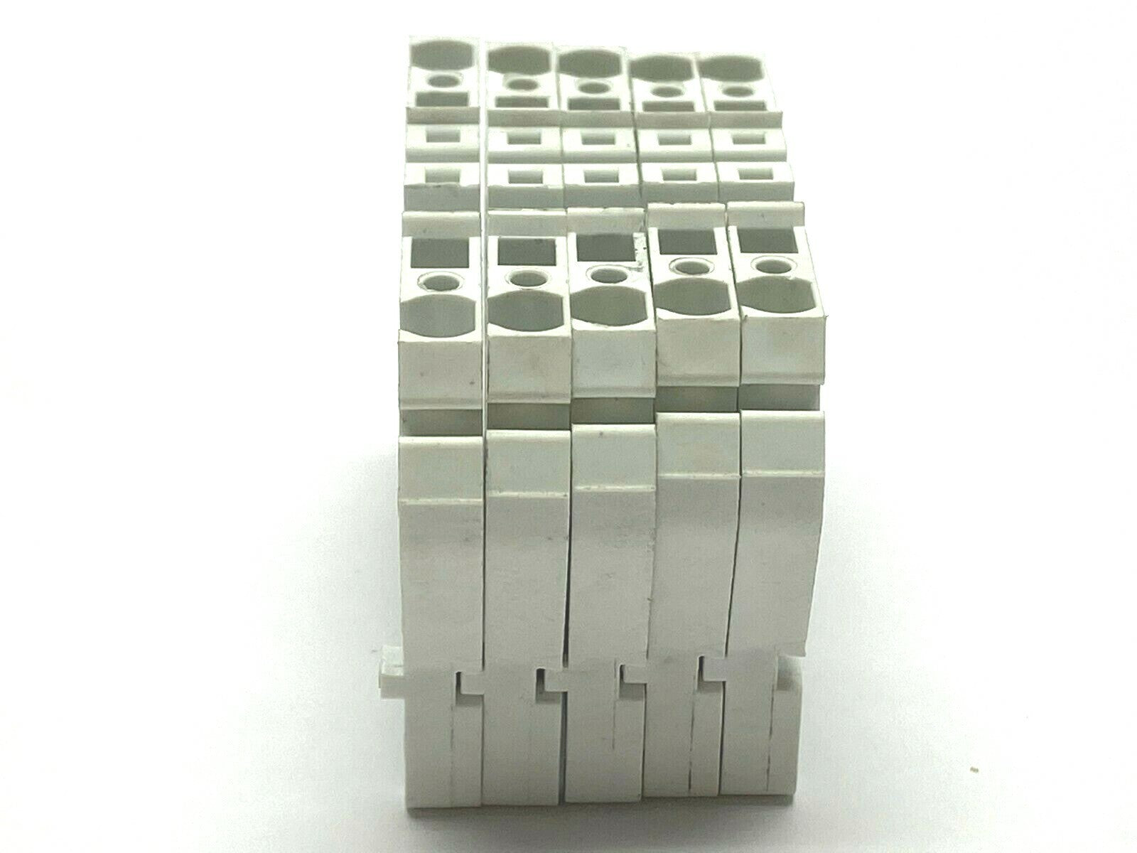 Allen Bradley 1492-R3 White Terminal Block LOT OF 5 - Maverick Industrial Sales