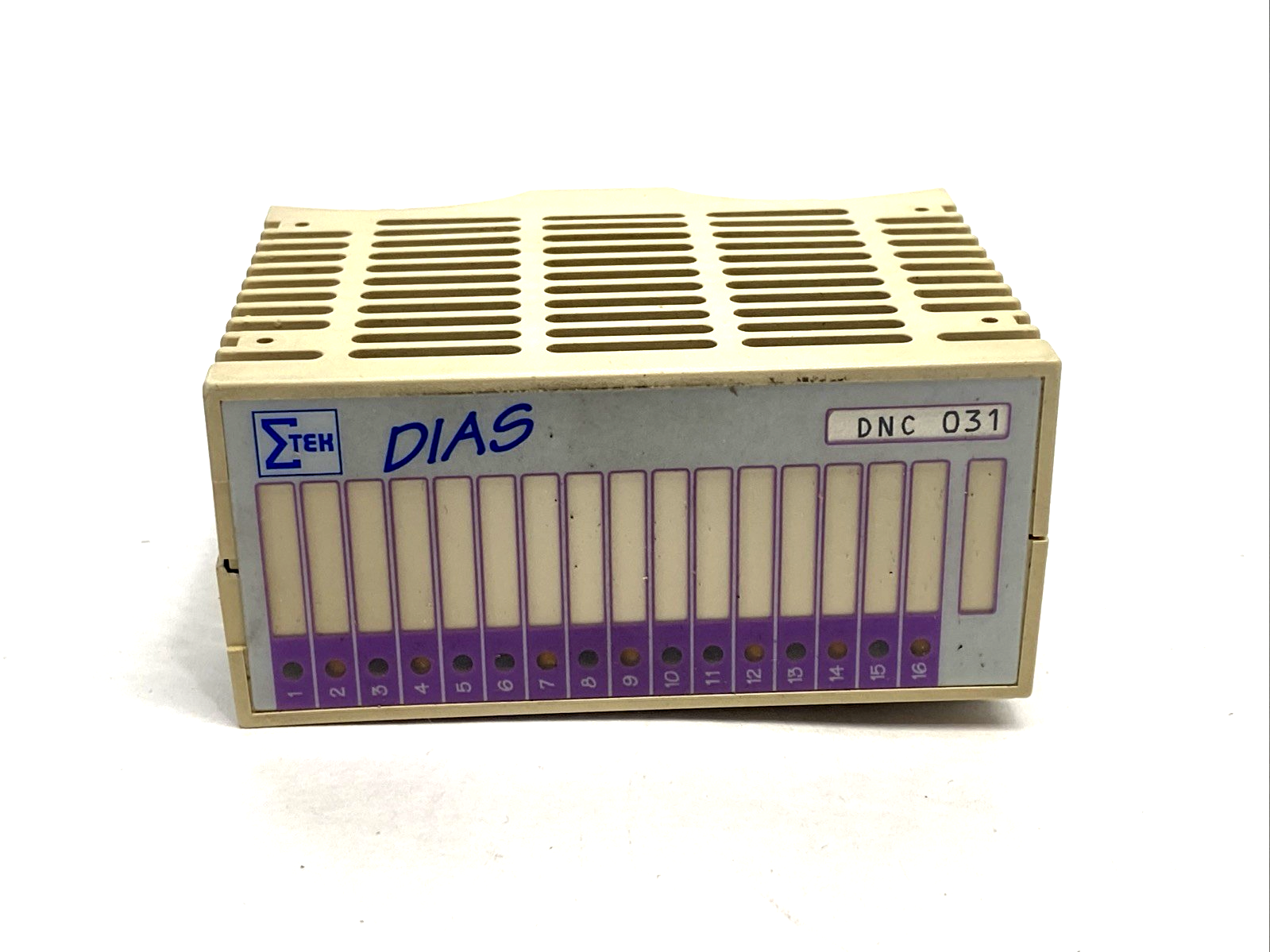 05-011-031 | Sigmatek DNC 031 DIAS Positioner Output Module , BROKEN PLASTIC - For parts or not working - Maverick Industrial Sales