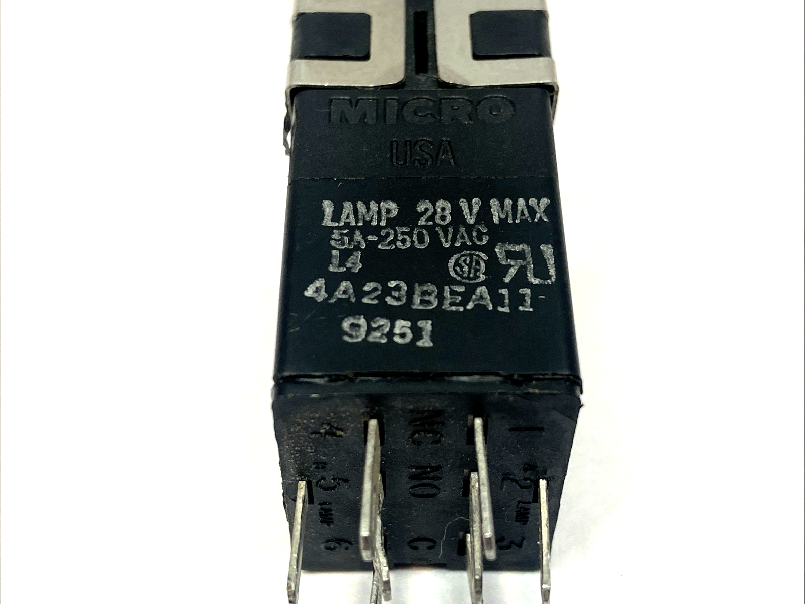 4A23BEA11 | Honeywell Micro Control Green Operate Pushbutton Switch - Used - Maverick Industrial Sales