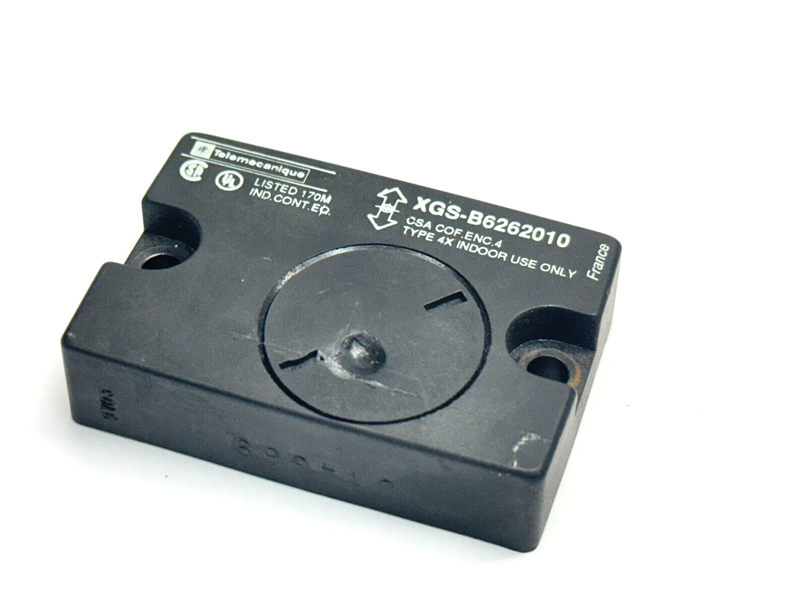 Telemecanique XGS-B6262010 CSA COF ENC.4 RFID Tag, Type 4X SLIGHT DAMAGE - Maverick Industrial Sales