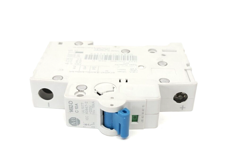 Allen Bradley 1492-D1C100 Ser. D Miniature Circuit Breaker, Trip C 1-Pole 10A - Maverick Industrial Sales