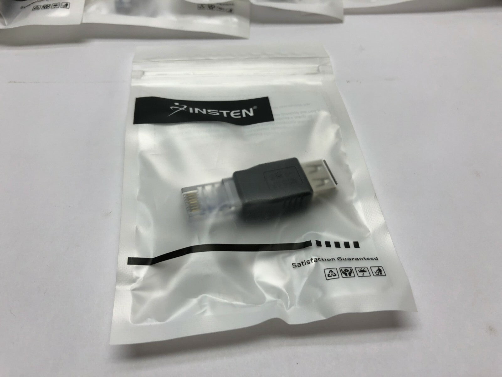 Insten POTHRJ45AD02 PC USB Type A to RJ45 Ethernet Connector Adapter - Maverick Industrial Sales