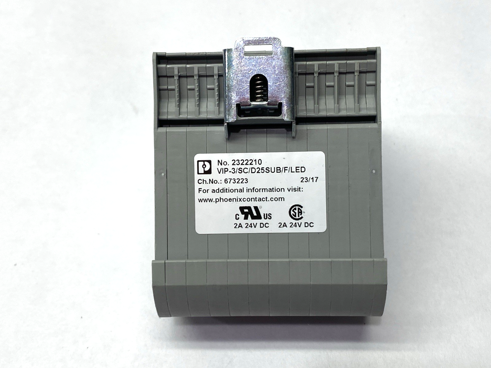 Phoenix Contact VIP-3/SC/D25SUB/F/LED VARIOFACE Interface Module 2322210 - Maverick Industrial Sales
