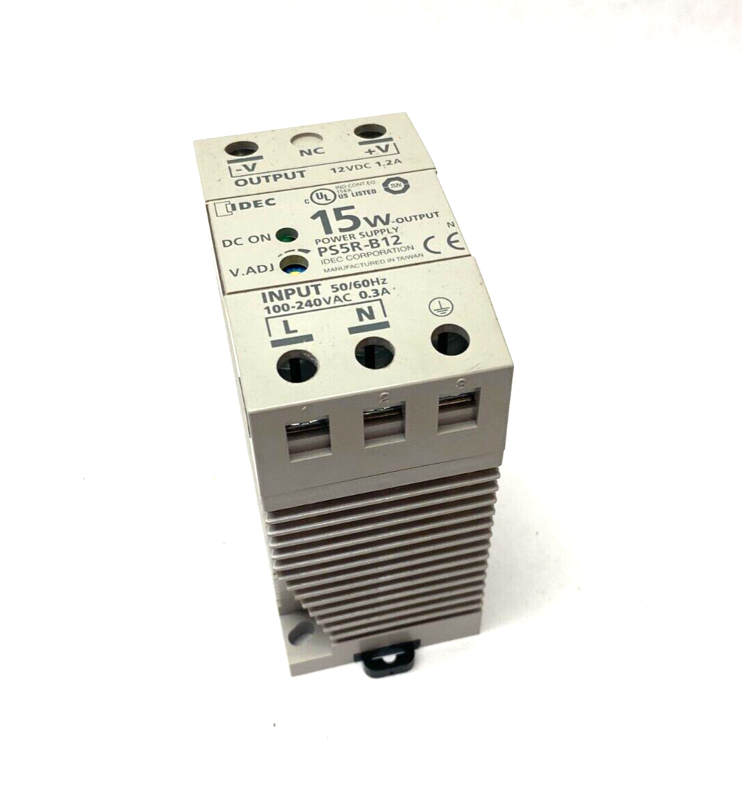 IDEC PS5R-B12 Power Supply 15W Output - Maverick Industrial Sales