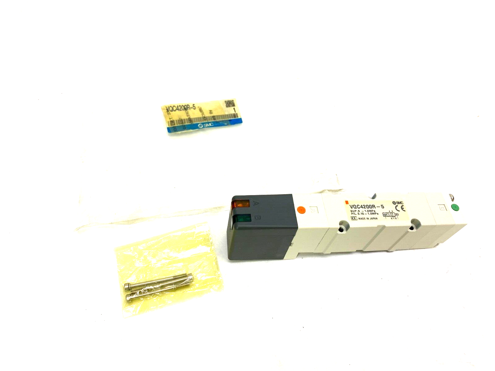 SMC VQC4200R-5 Plug-In Solenoid Valve 5-Port - Maverick Industrial Sales