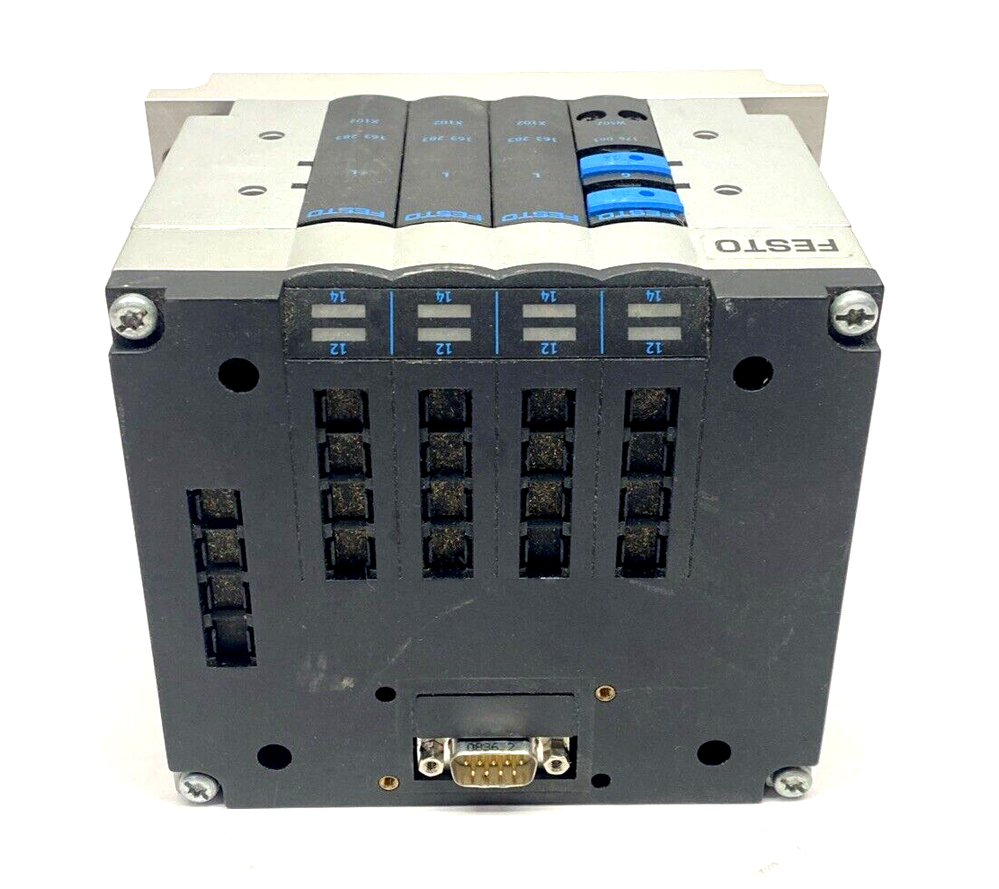 Festo CPV18-VI Valve Manifold Assembly 18220 CPV18-GE-MP-4 Interface 18204 - Maverick Industrial Sales