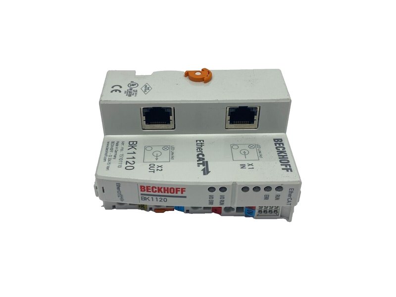 Beckhoff BK1120 EtherCAT Bus Coupler For Standard Bus Terminals - Maverick Industrial Sales