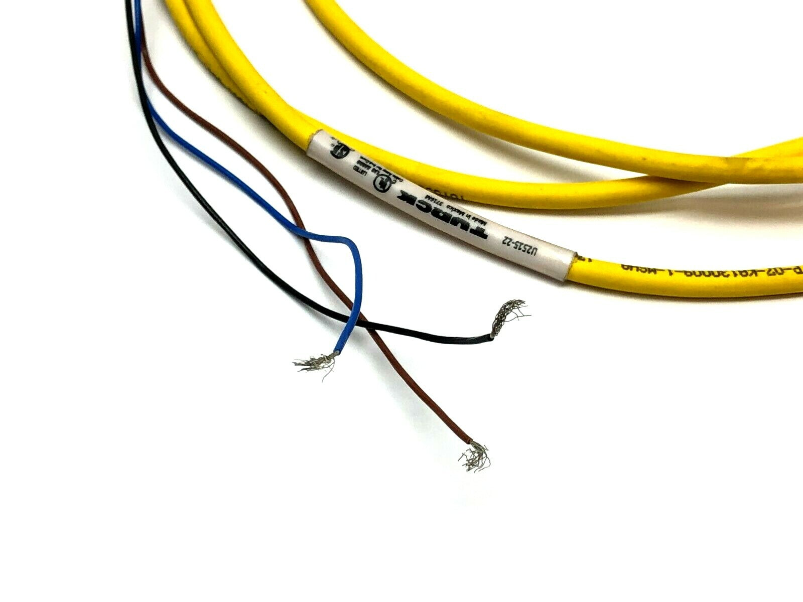 Turck PKG 3M-10 Single Ended Cordset 3-Pin Pico Fast 5ft Length U2515-22 - Maverick Industrial Sales