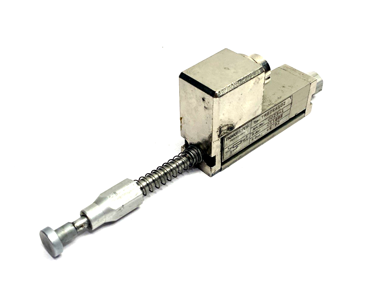TRS25A102 | Novotechnik Potentiometric Transducer 002341 MISSING SCREWS - Used - Maverick Industrial Sales