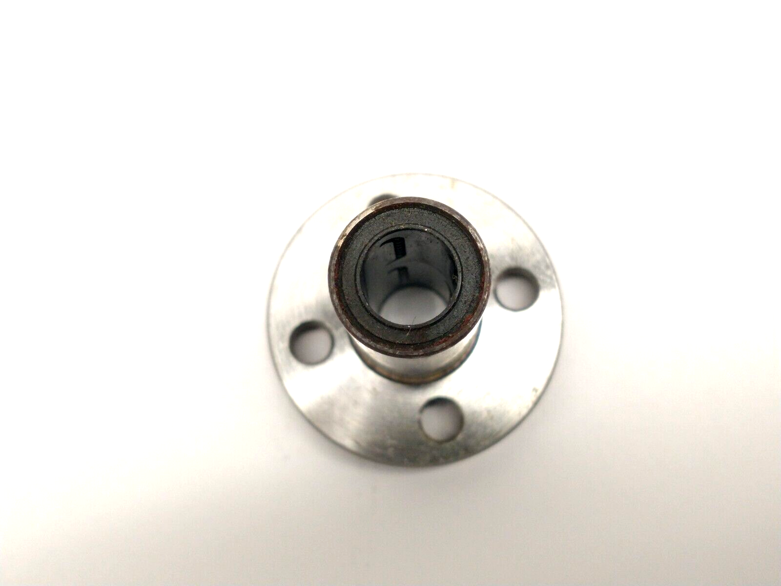 NB SWF6GWUU 3/8" ID Round Flange Double-Wide Linear Bearing 1.5938" Length - Maverick Industrial Sales