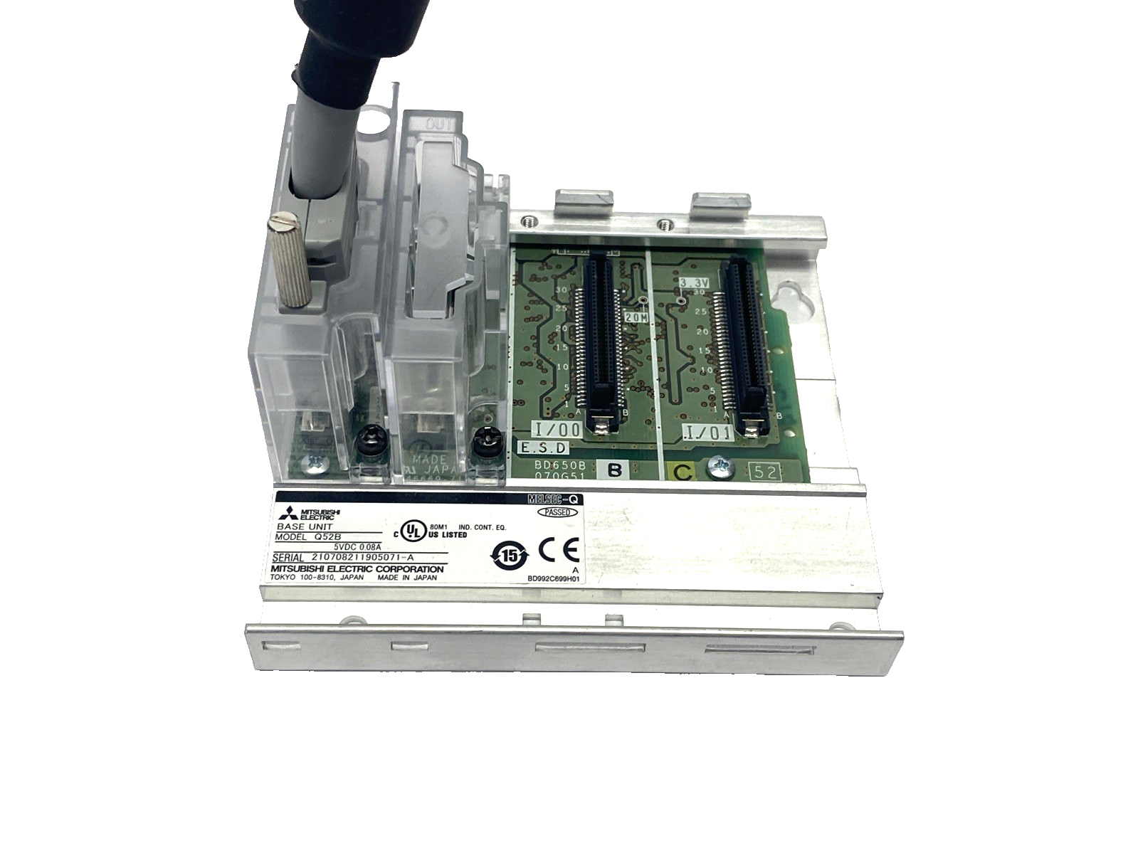 Mitsubishi Q52B Extension Base Unit/Rack, 2 I/O Slots - Maverick Industrial Sales