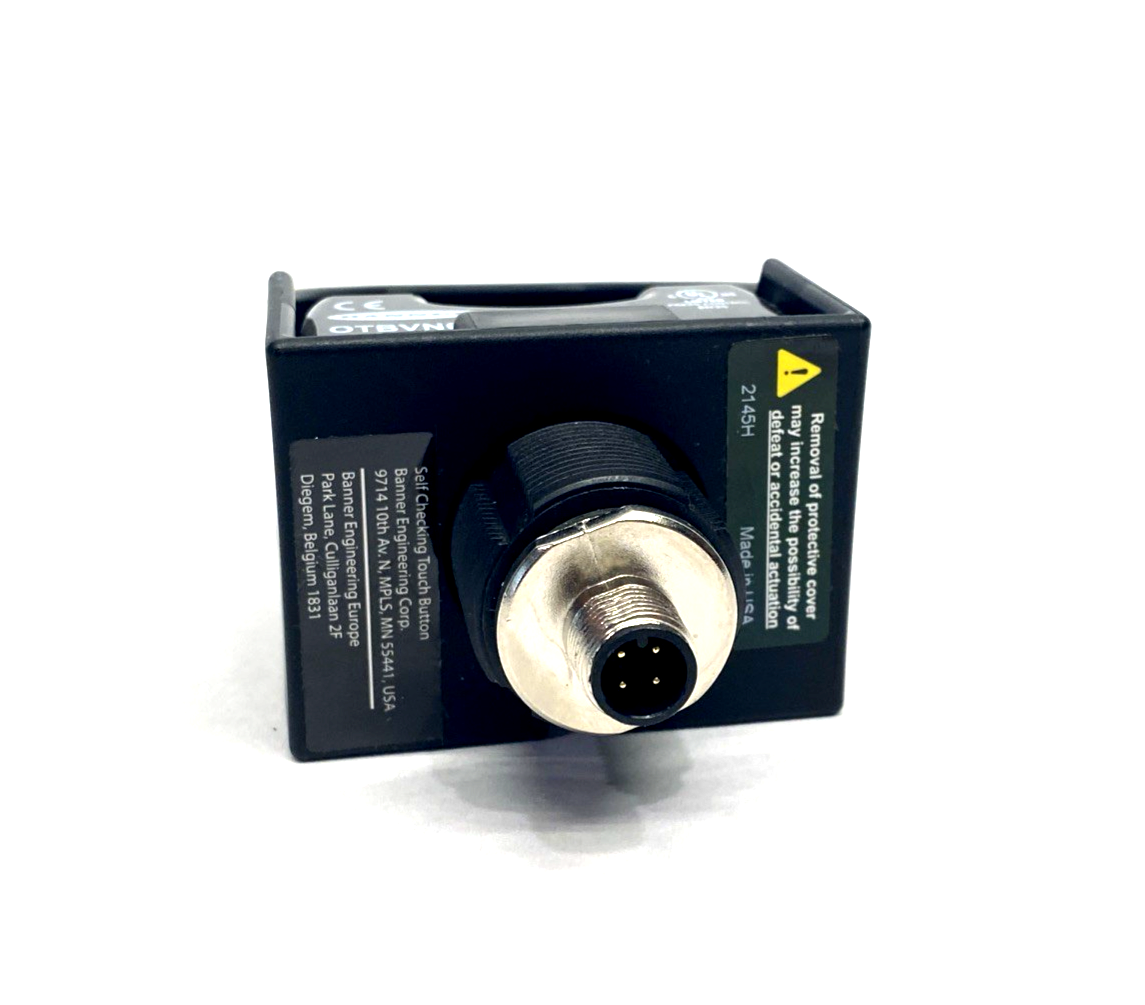 Banner OTBVN6QDH Momentary Action Optical Touch Button 62415 - New – Open box - Maverick Industrial Sales