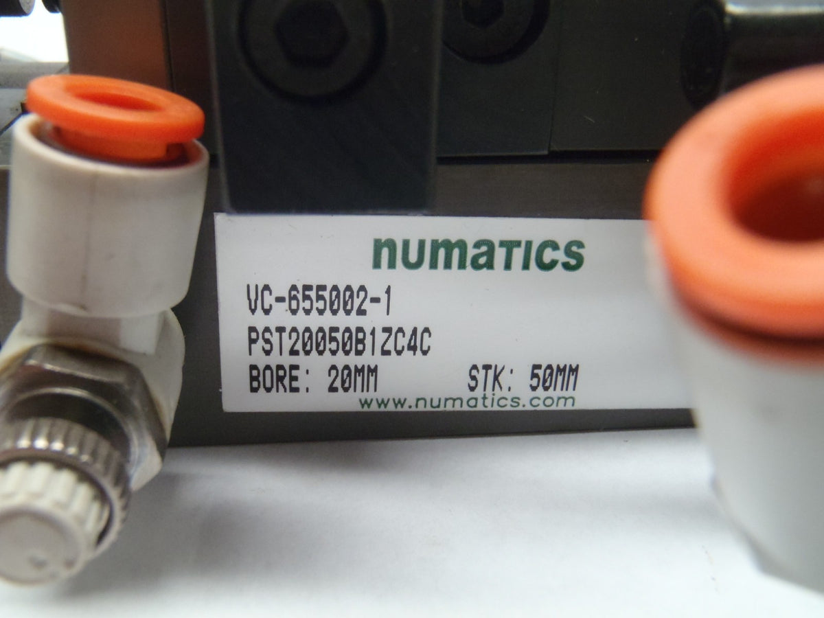 Numatics Slides PST20050B1ZC4C | Numatics PST20050B1ZC4C Pneumatic Slide Table 20mm ...