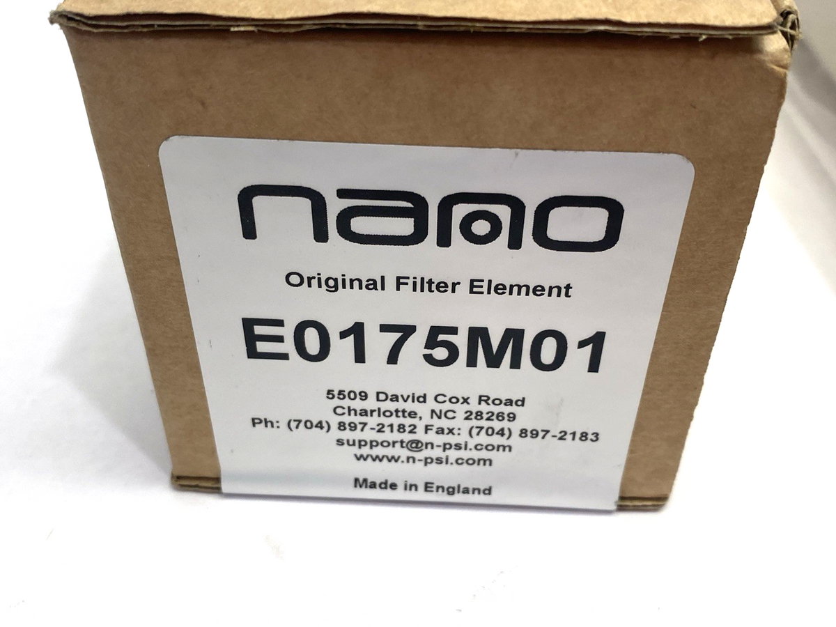Nano E0175M01 Purification Replacement Filter Element - Maverick Industrial Sales