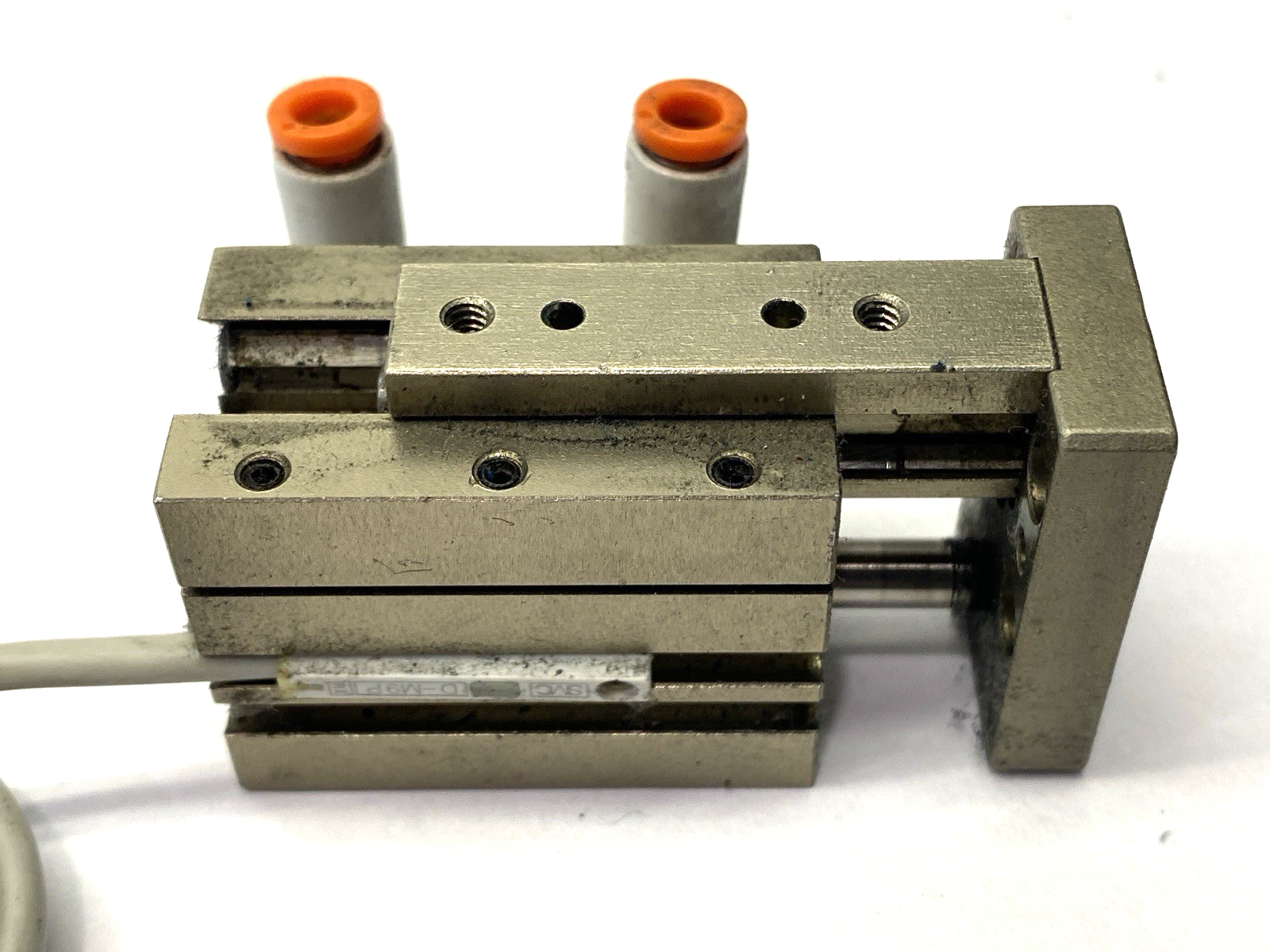 Robohand MPS-1-1 Pneumatic Precision Mini Power Linear Slide 1/2" Stroke - Maverick Industrial Sales